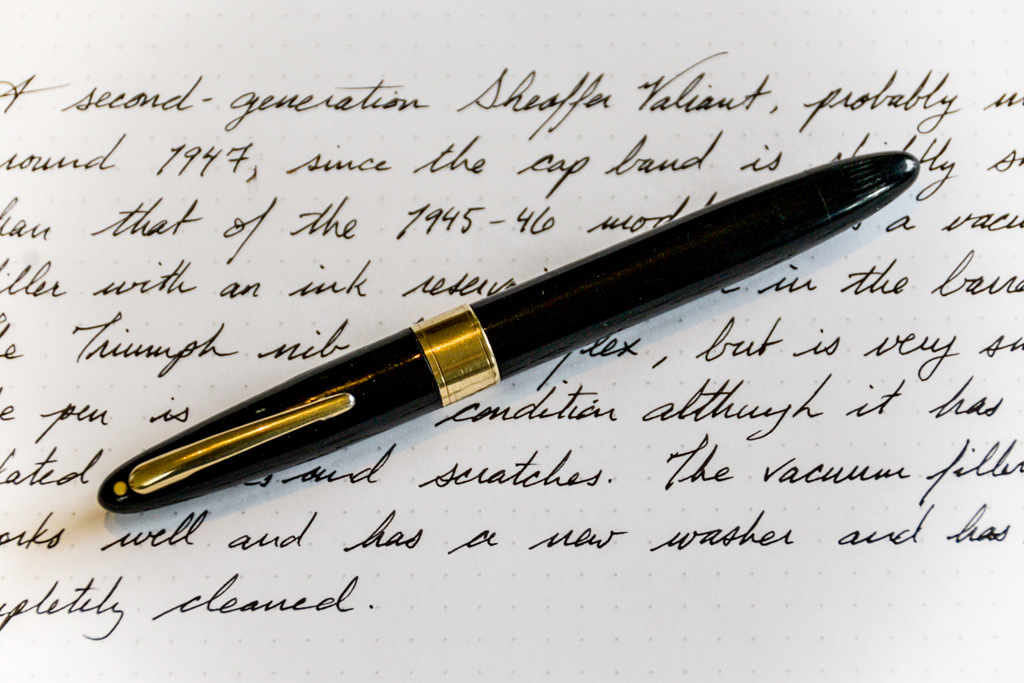 Sheaffer Valiant II – PM Pens